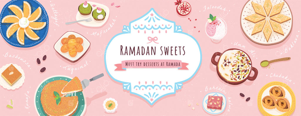 دسرهای رمضان خاورمیانه‌ای