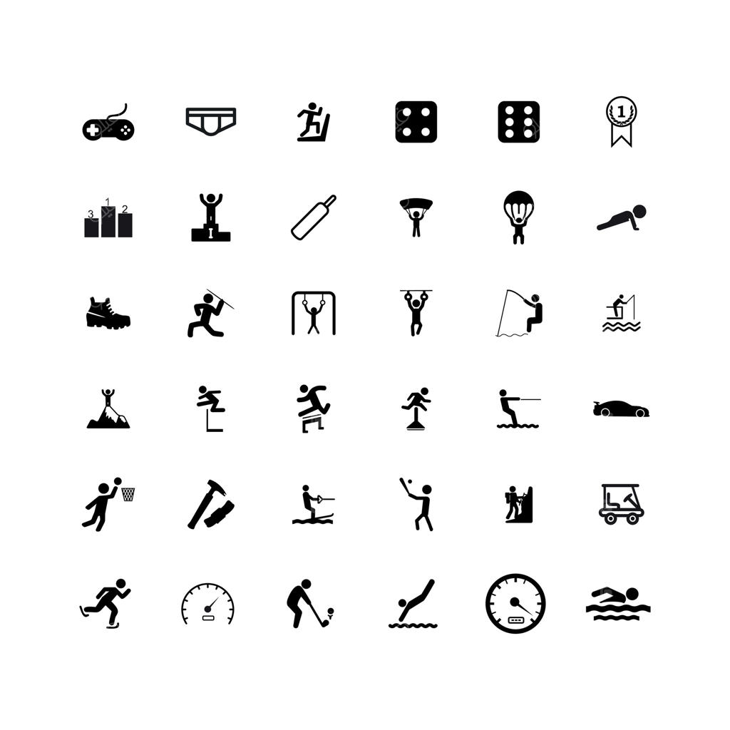 مجموعه آیکون‌های ورزشی
