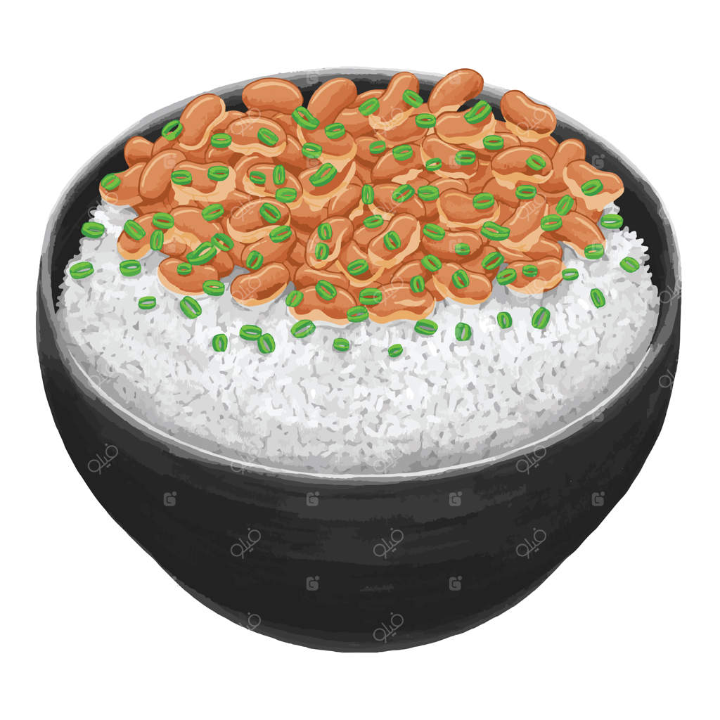 ناتو: غذای ژاپنی به سبک طراحی تخت