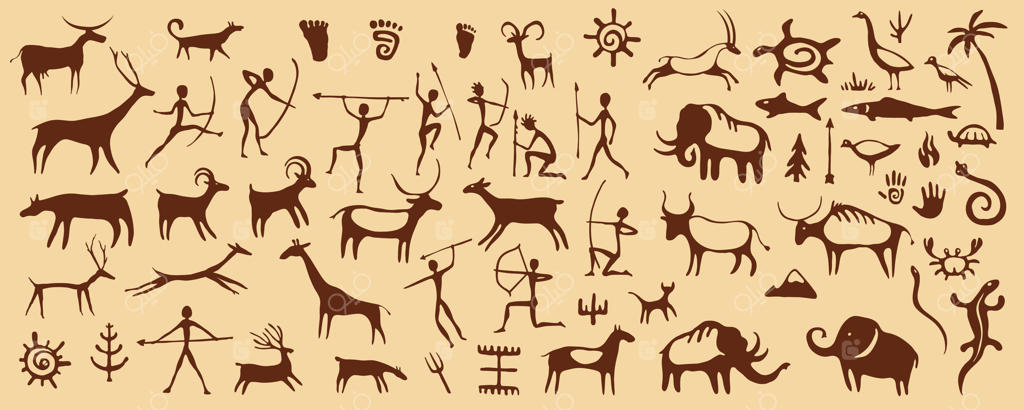 نقاشی‌های غار پیش از تاریخ، هنر سنگی باستانی