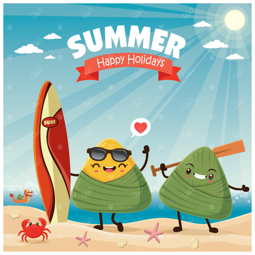 تصویرسازی جشنواره قایق اژدها، پنجمین روز ماه مه