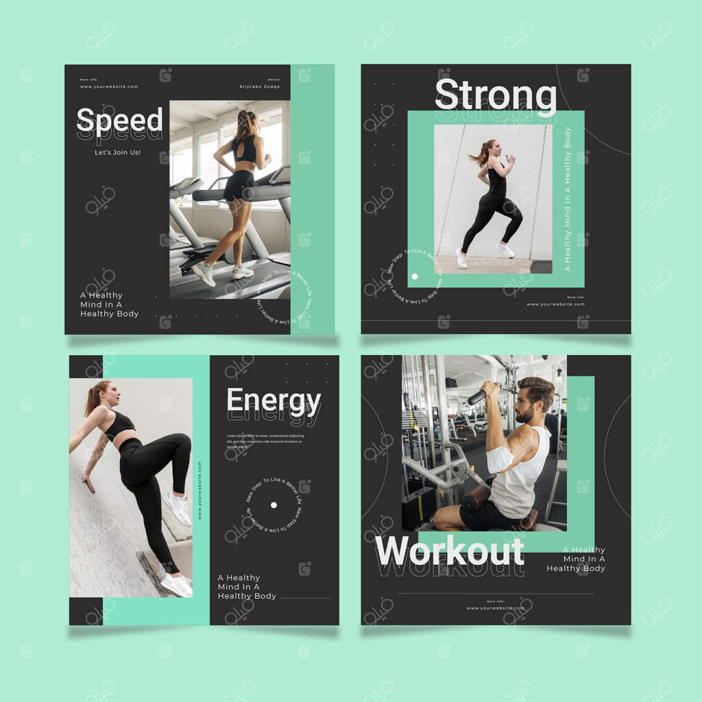 مجموعه پست‌های سلامت و تناسب اندام به همراه عکس