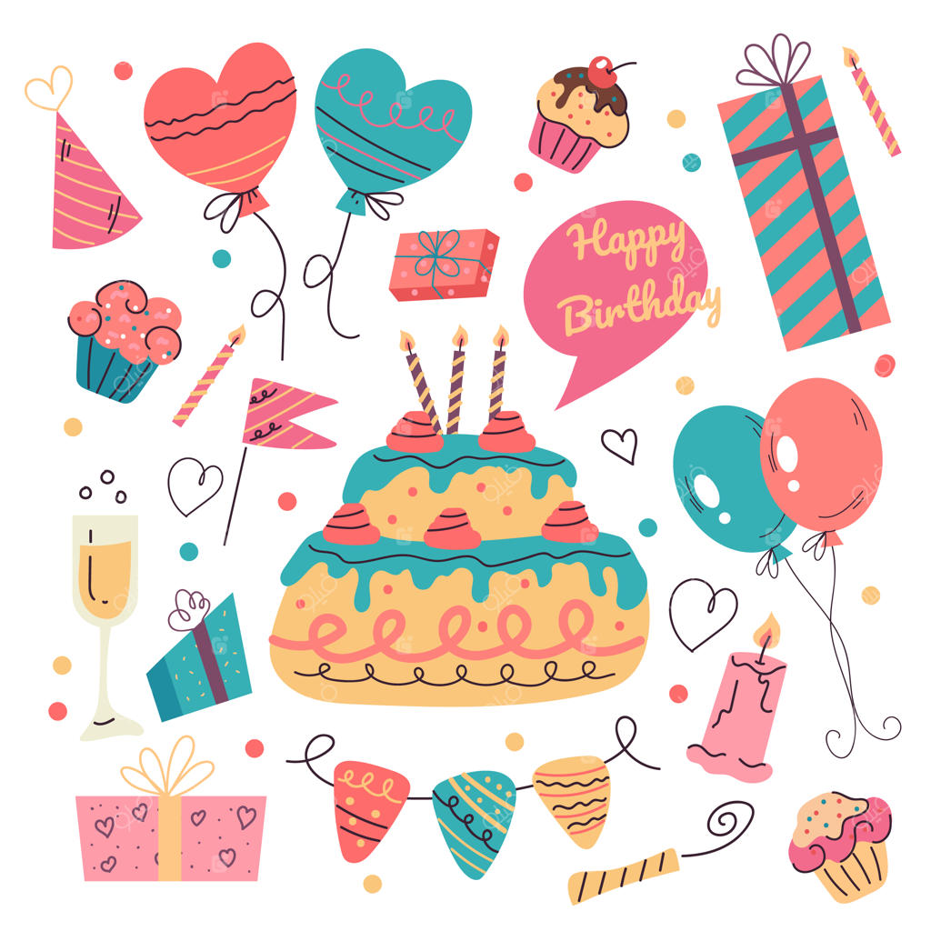 تولدت مبارک: مجموعه‌ای از طرح‌های دستی و جذاب