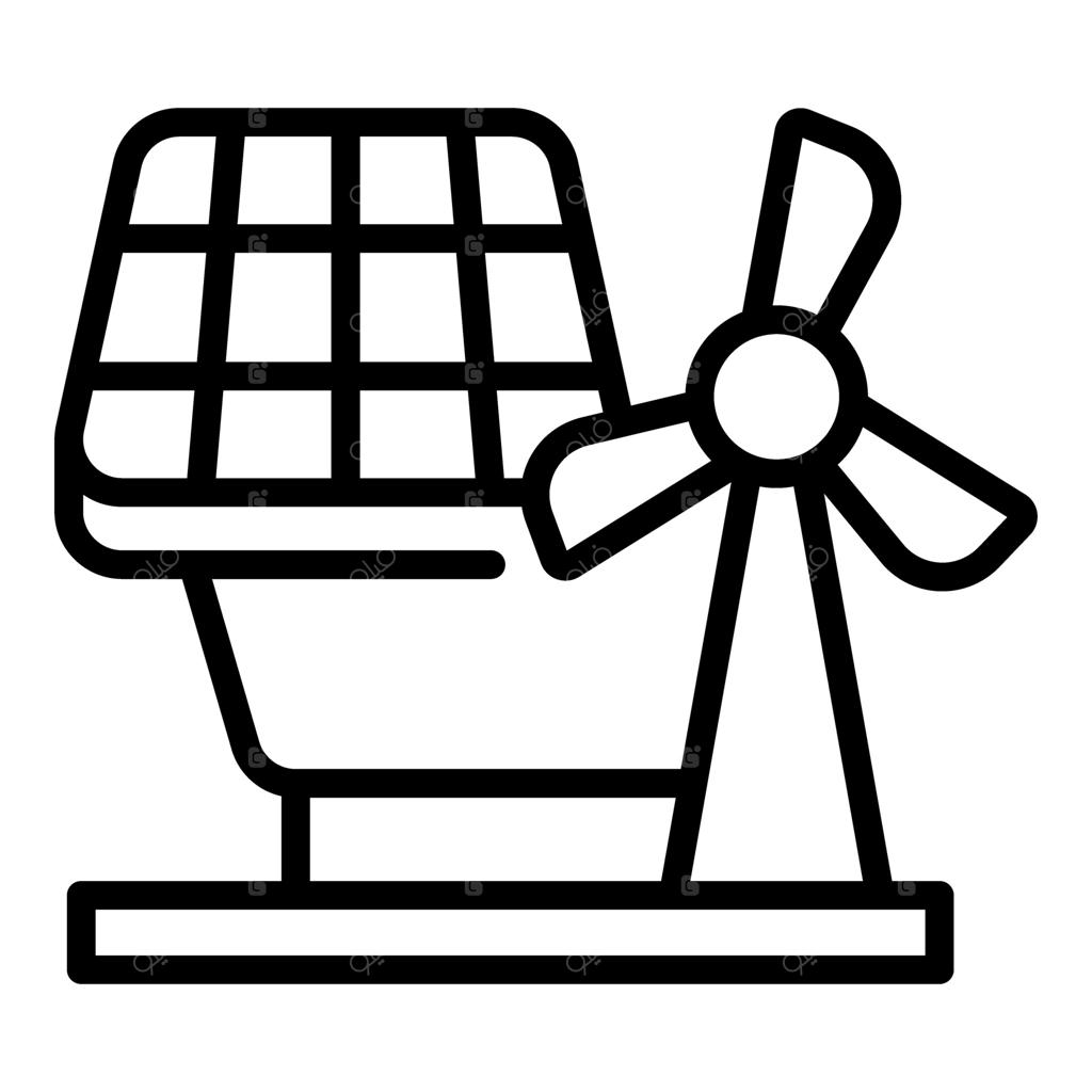 سیستم انرژی ترکیبی با استفاده از پنل خورشیدی و توربین بادی برای تولید پایدار برق