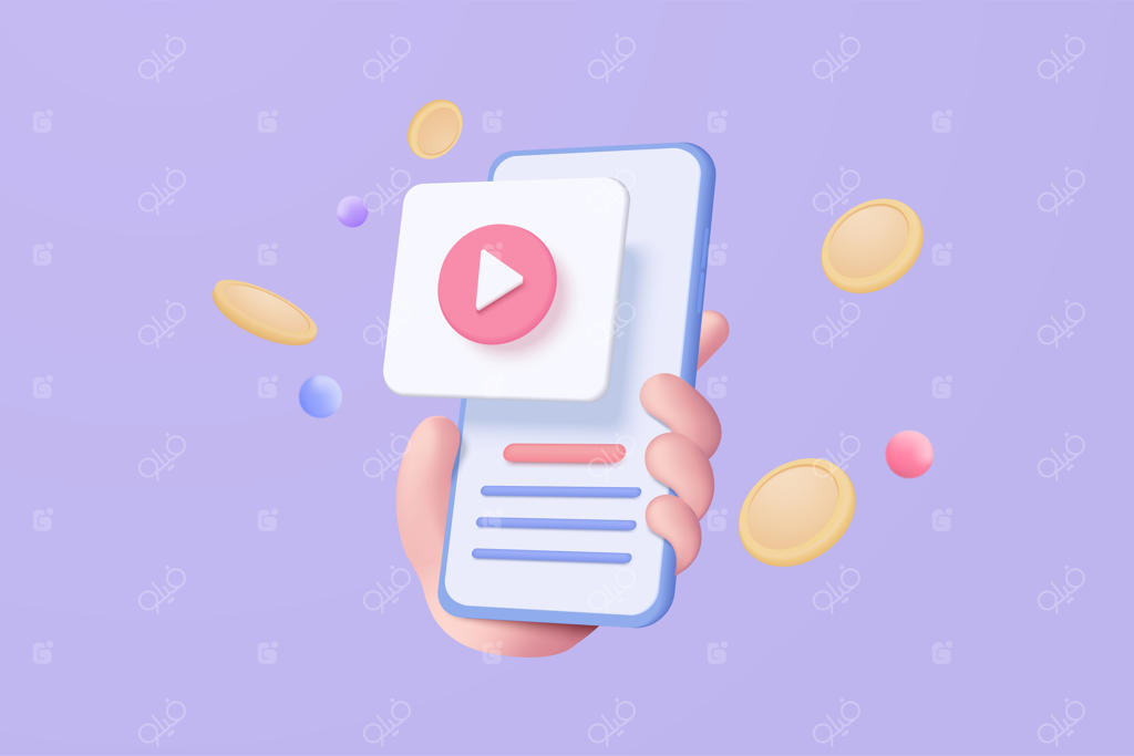 رسانه‌های اجتماعی سه‌بعدی با پخش زنده روی موبایل: کسب درآمد غیرفعال از طریق ویدئوهای آنلاین و سرگرمی موبایلی