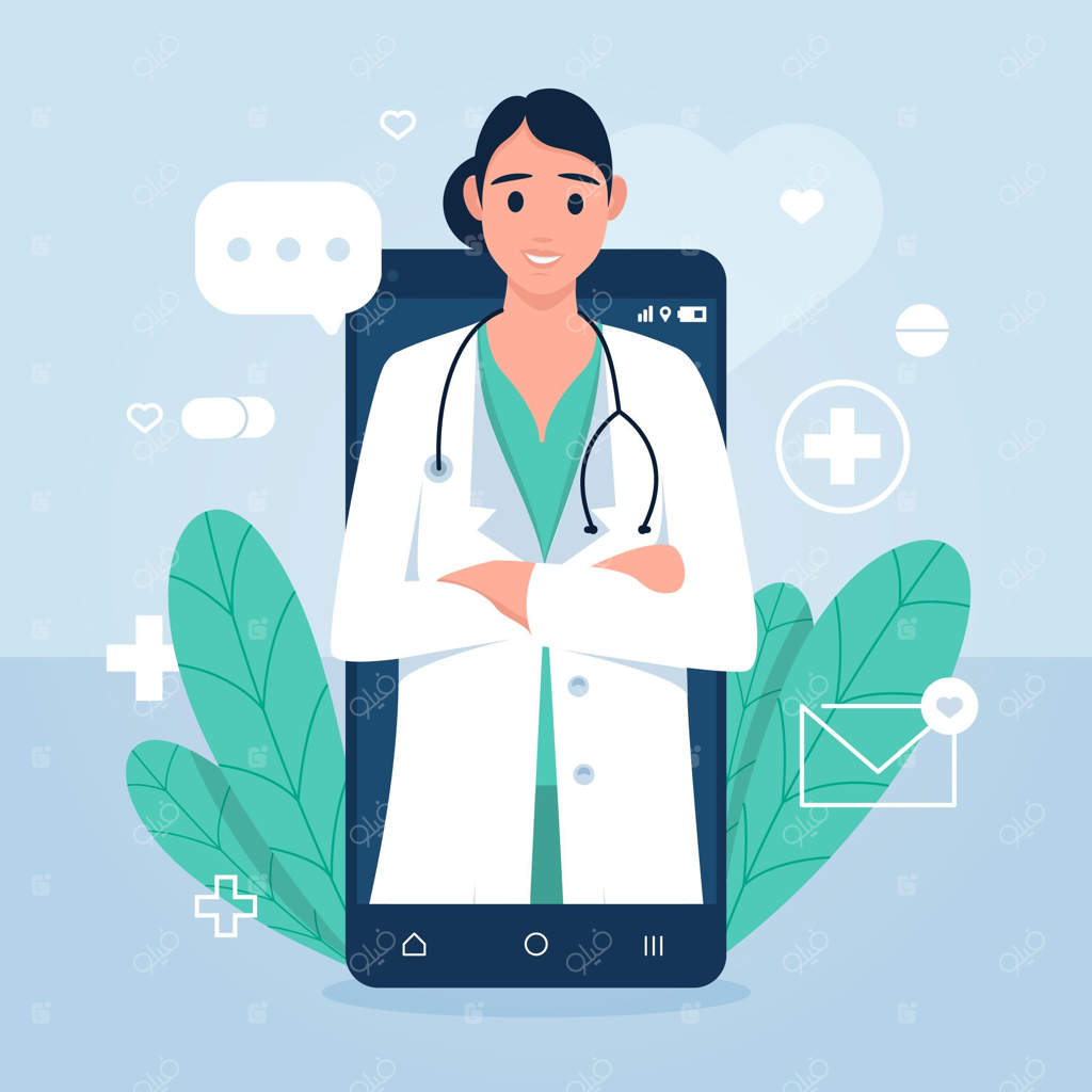 مفهوم پزشک آنلاین