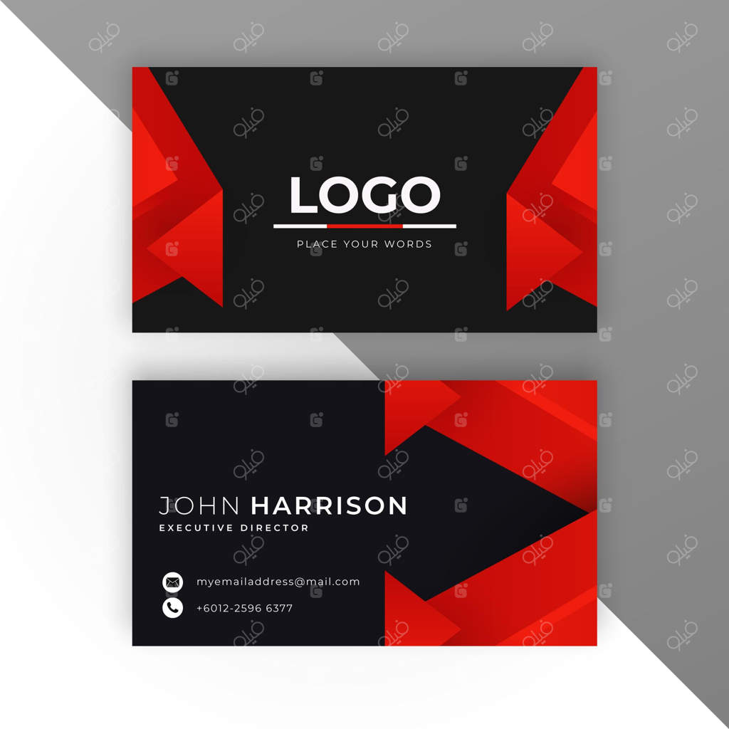 قالب کارت ویزیت مدرن