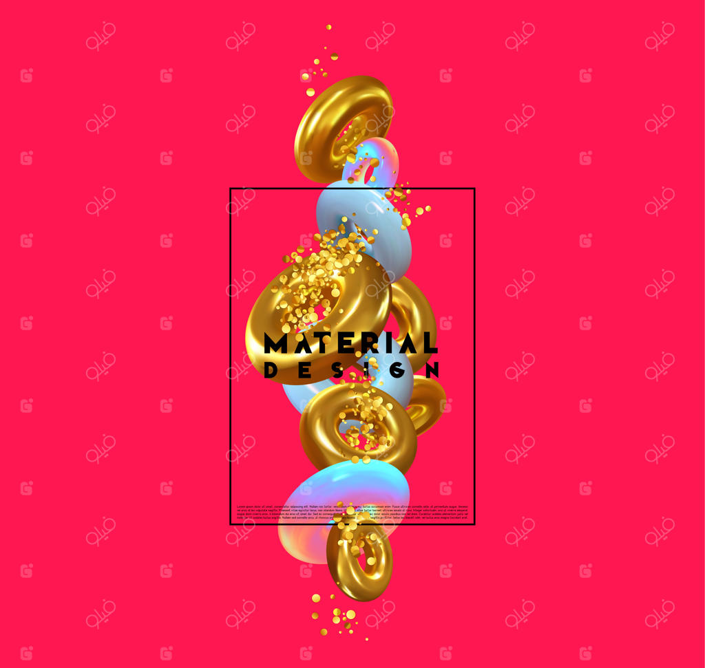 پس‌زمینه انتزاعی با اشکال سه‌بعدی. طراحی خلاقانه پوستر، هنر مینیمال. الگو با اشکال هندسی. عناصر طراحی ایزومتریک واقع‌گرایانه. تصویرسازی وکتور