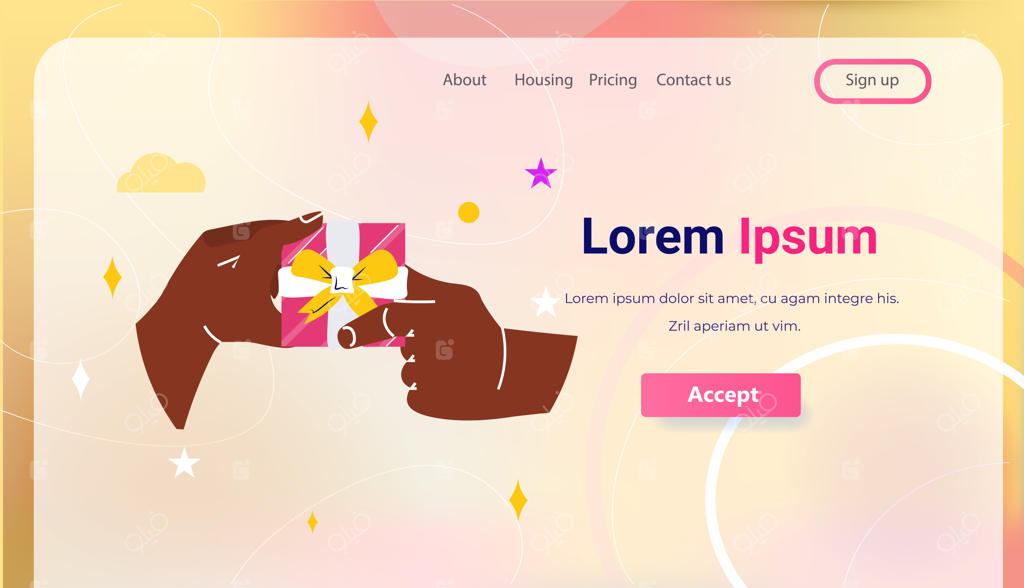 دست‌های آفریقایی-آمریکایی هدیه‌ای را نگه داشته‌اند - تبریک روز جهانی زن‌ها، کارت تبریک ویژه!