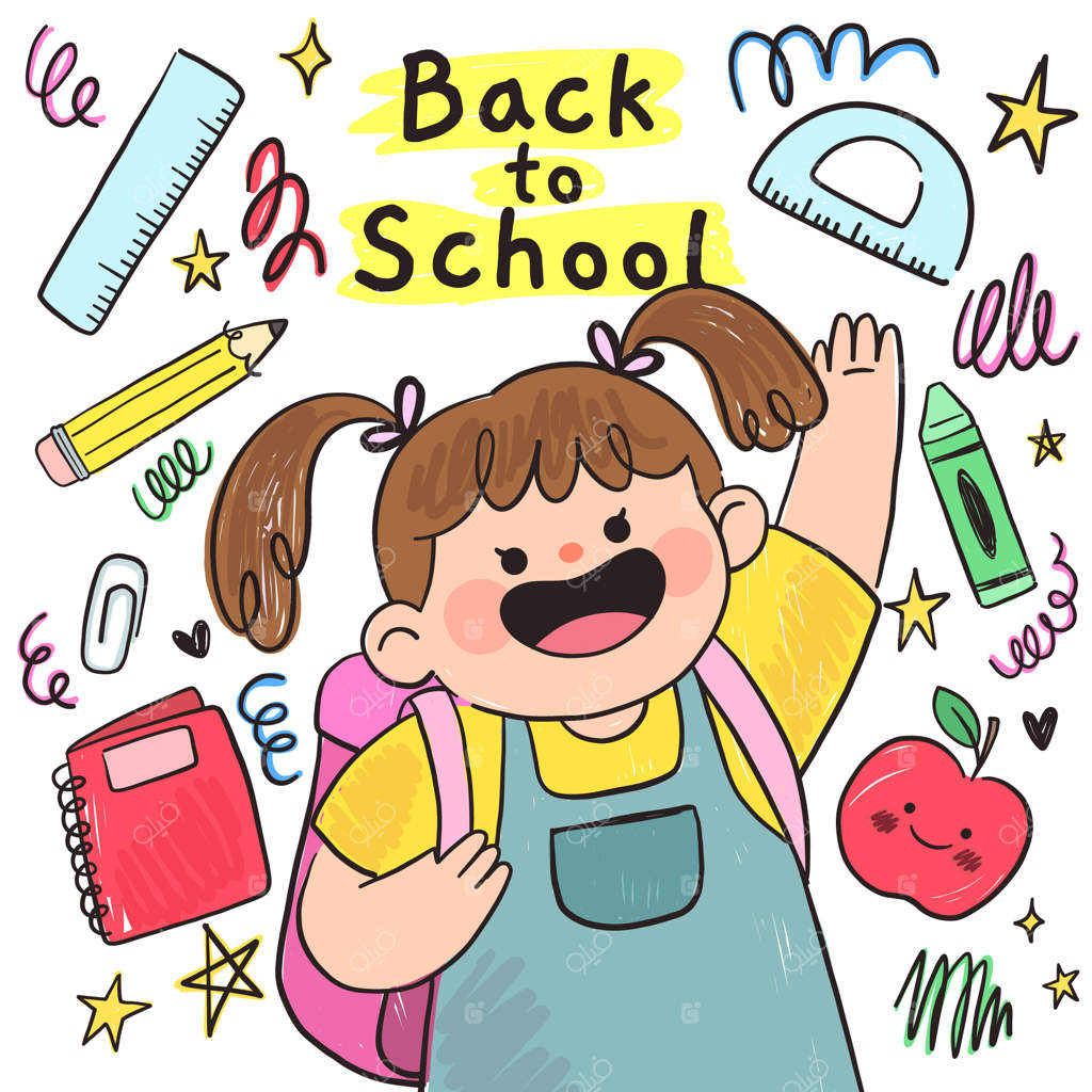 تصویرسازی برای فصل بازگشت به مدرسه