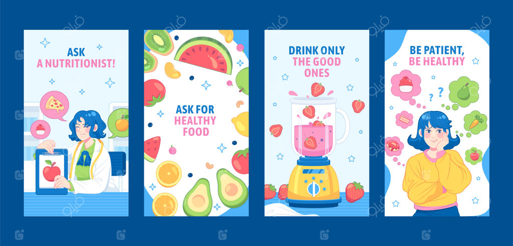 طراحی قالب برای متخصص تغذیه