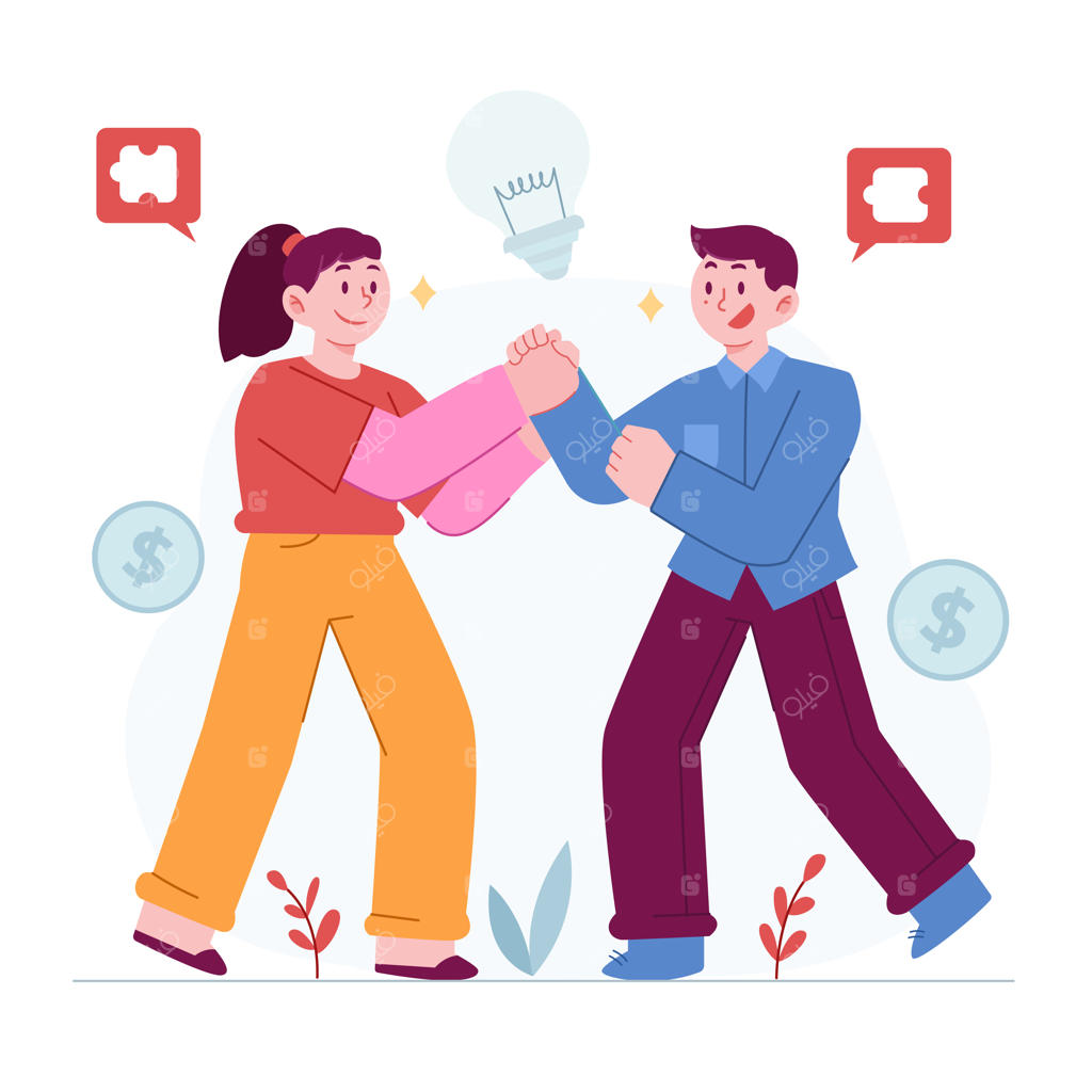 مفهوم مشارکت: ایده‌های نوآورانه برای همکاری و اتحاد تیمی