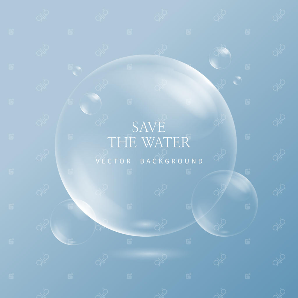 قطرات شفاف آب، قطره آب.