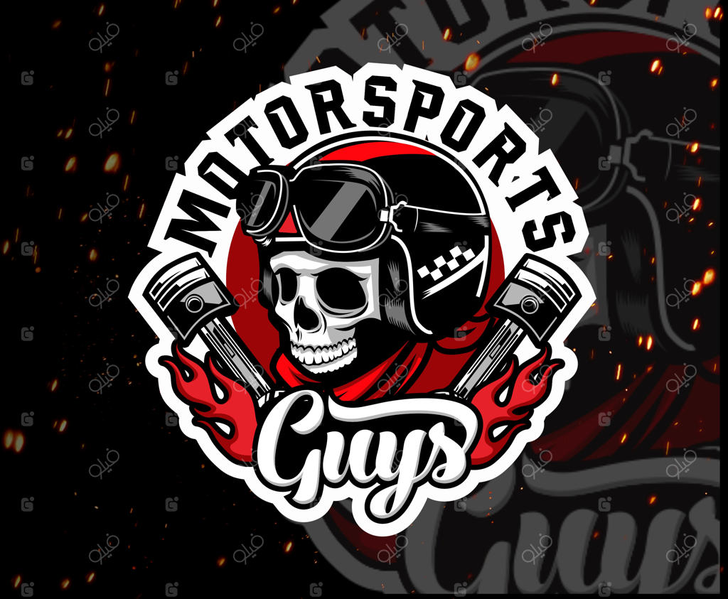 لوگوی اسپرت اسکلت موتور سیکلت