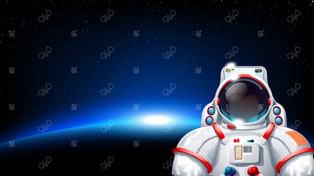 سیاره، خورشید و فضانورد