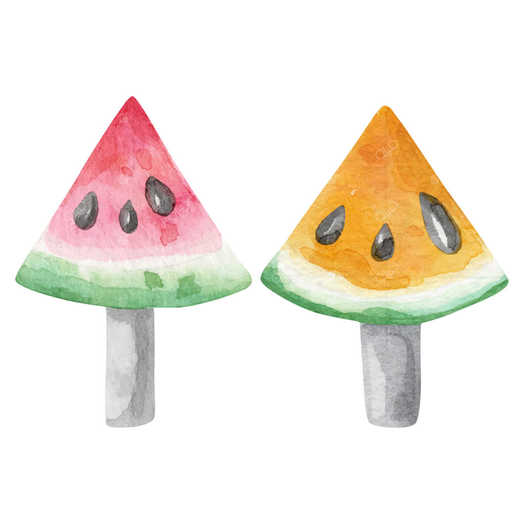 مجموعه‌ای از تصاویر بستنی هندوانه‌ای