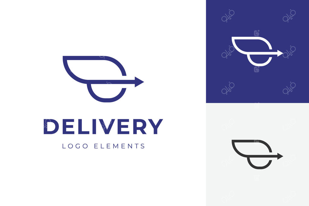 طراحی لوگو و نماد گرافیکی برای شرکت لجستیک دی: نشان توزیع و هویت برند