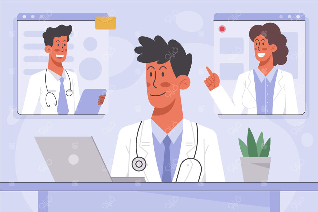 کنفرانس آنلاین پزشکی بدون جذابیت