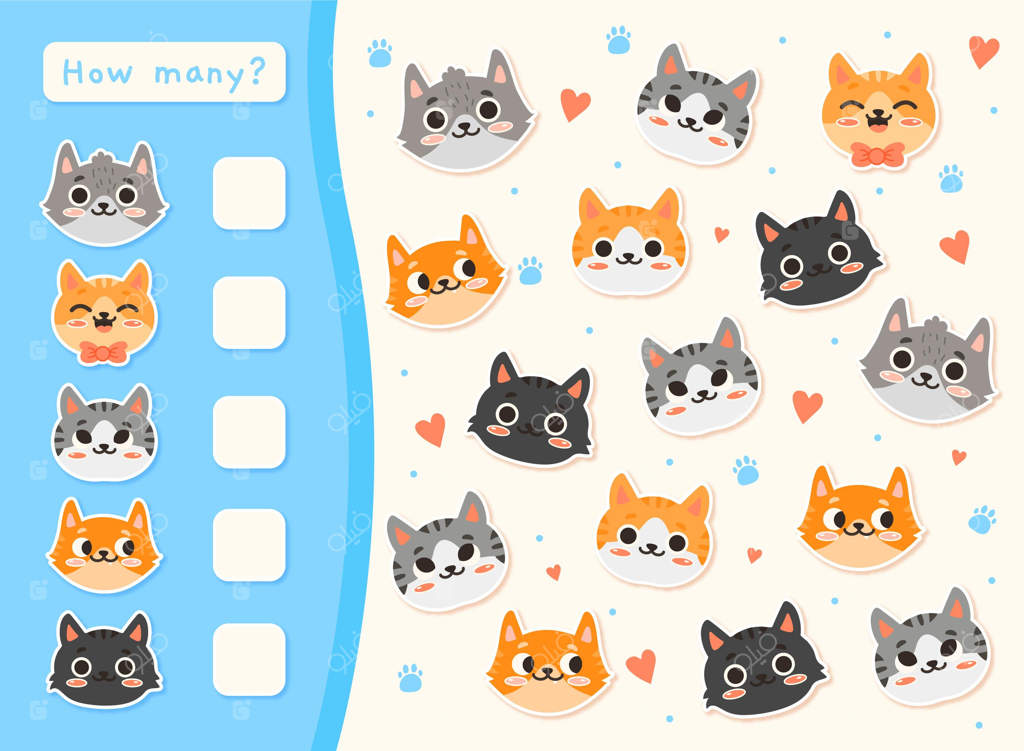 بازی شمارش برای کودکان