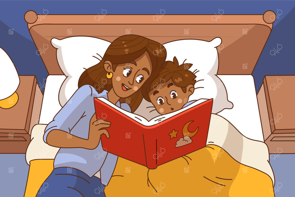 تصویرسازی دستی قصه‌های شب