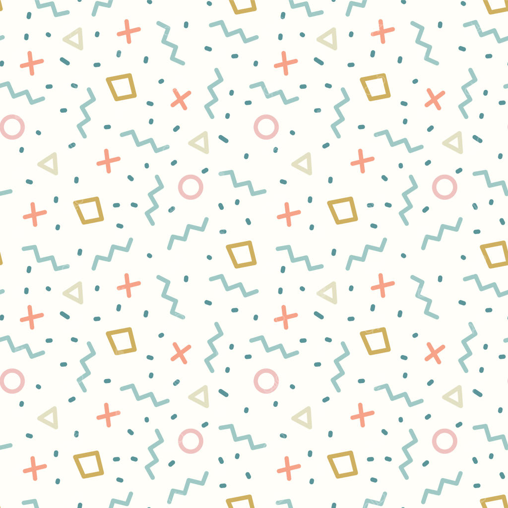 پترن هندسی خطی ممفیس رترو یکپارچه