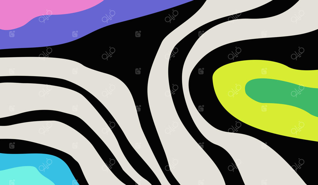 پس‌زمینه اشکال انتزاعی مینیمال