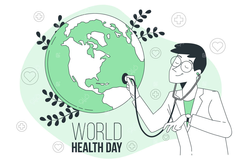 تصویر مفهومی روز جهانی سلامت