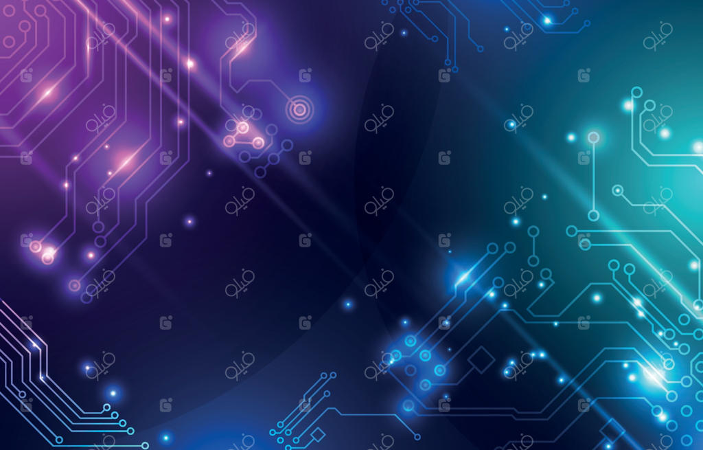 پس‌زمینه انتزاعی تکنولوژی