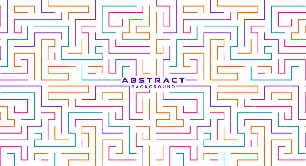 وکتور پس‌زمینه با پترن هندسی و رنگارنگ گرادیان