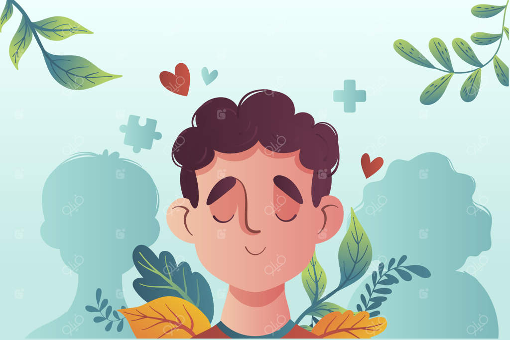 تصویر گرادیانی برای روز جهانی بهداشت روان