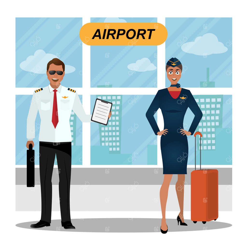 شخصیت خلبان و مهماندار