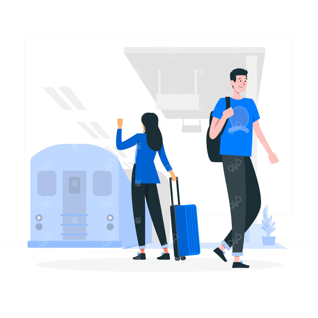 تصویرسازی مفهوم مترو