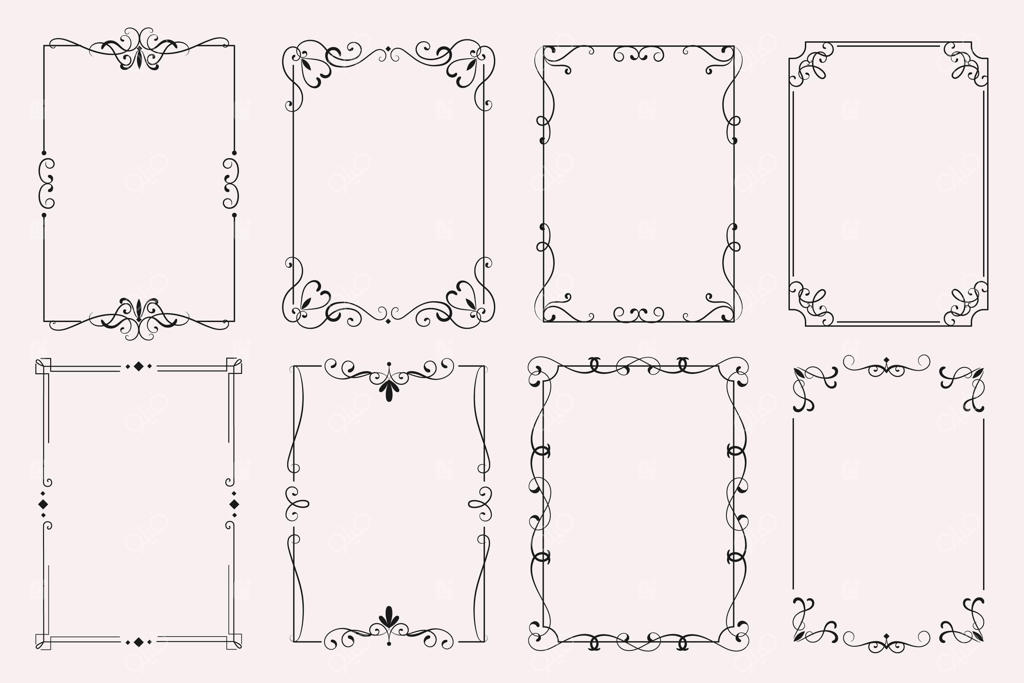 مجموعه قاب‌های تزیینی خطاطی