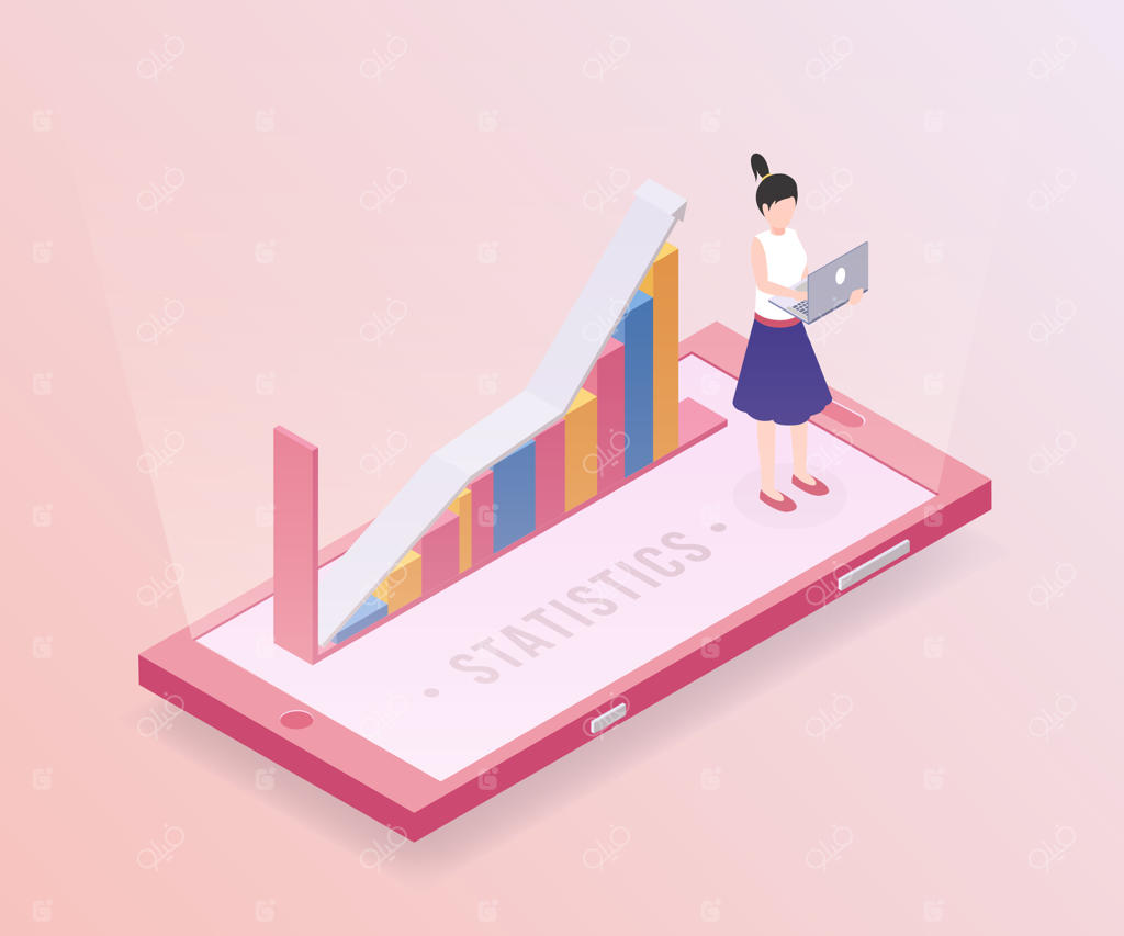 پترن بنر آمار کسب و کار