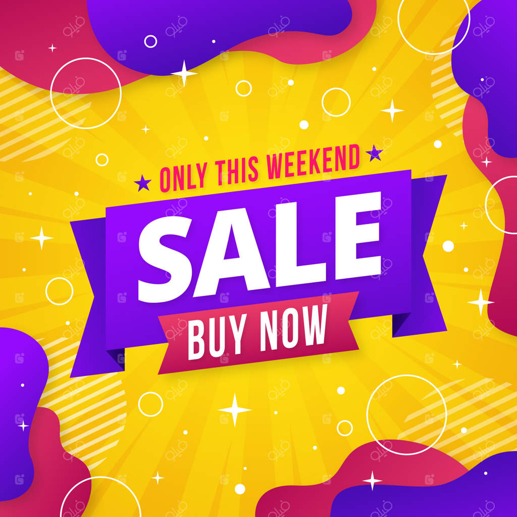 زمینه فروش رنگارنگ و انتزاعی