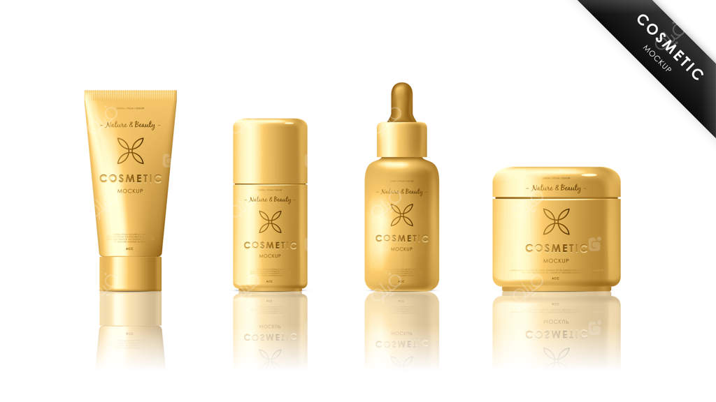 مجموعه ماکت واقع‌گرایانه برند آرایشی