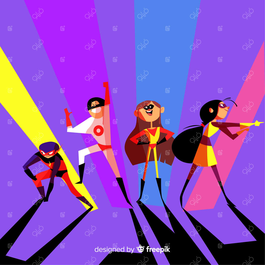 مجموعه‌ای از ابرقهرمانان