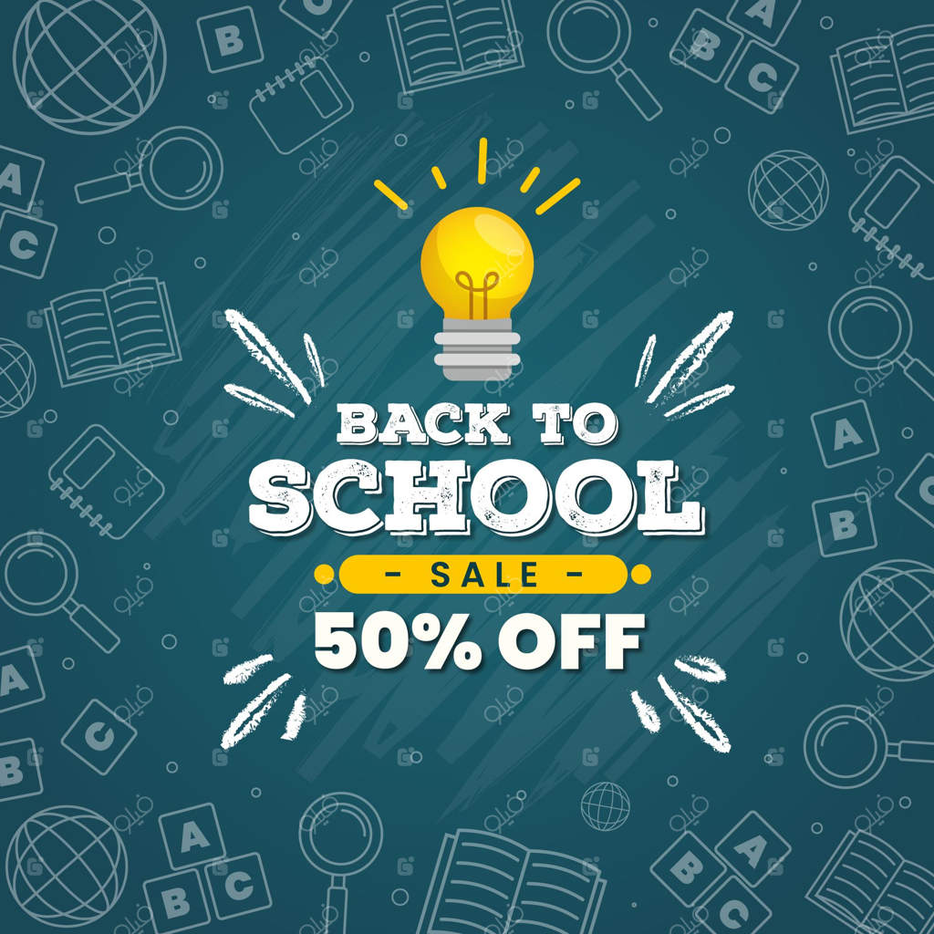 طراحی فروش ویژه بازگشت به مدرسه