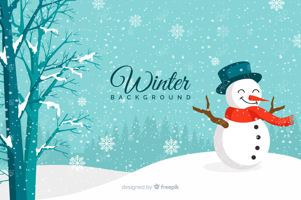 زمینه زمستانی