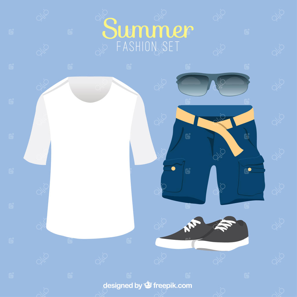 لباس تابستانی مردانه