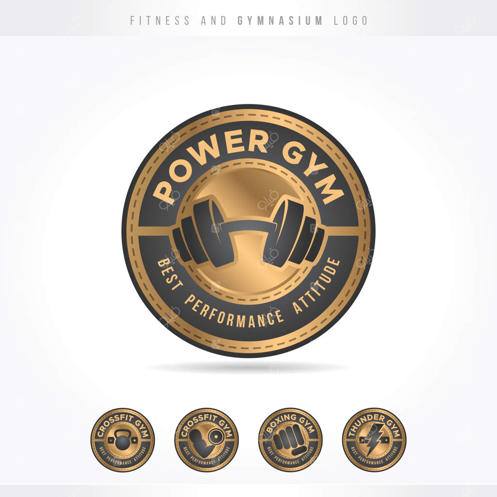 لوگو برای تناسب اندام و باشگاه