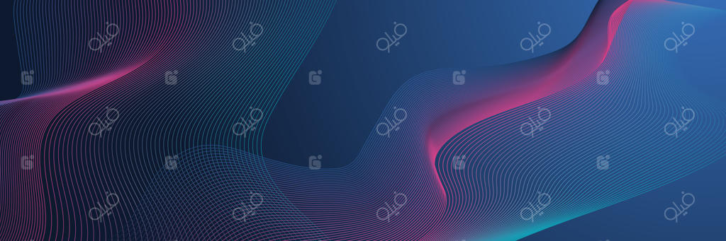 وکتور پس‌زمینه فناوری کوانتومی و هوش مصنوعی با طرح جریان موجی و مصورسازی دیجیتال کلان‌داده‌ها