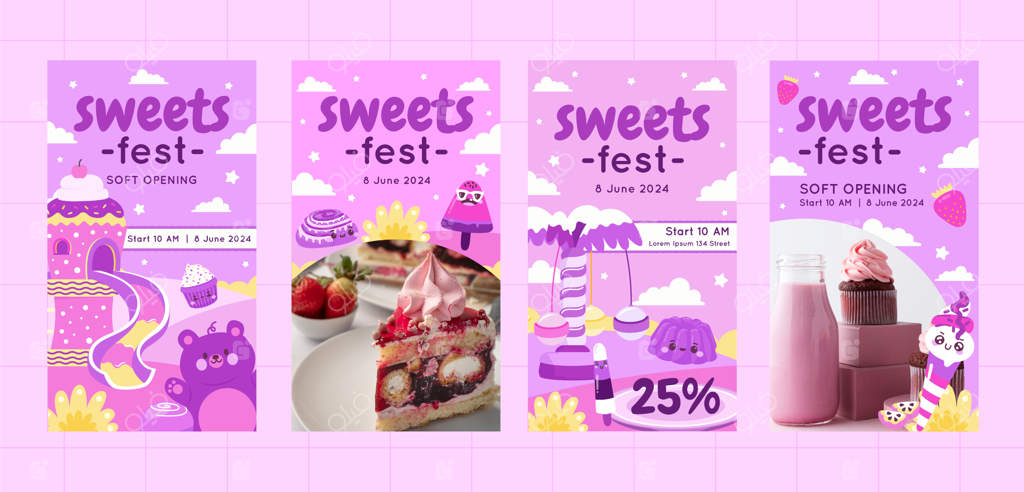 قالب با سبک کاوایی دست‌کشیده