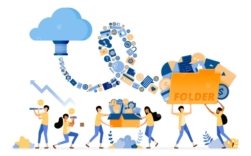 طراحی انتقال و ذخیره‌سازی داده‌های اسناد رسانه‌ای در سیستم ذخیره‌سازی ابری.