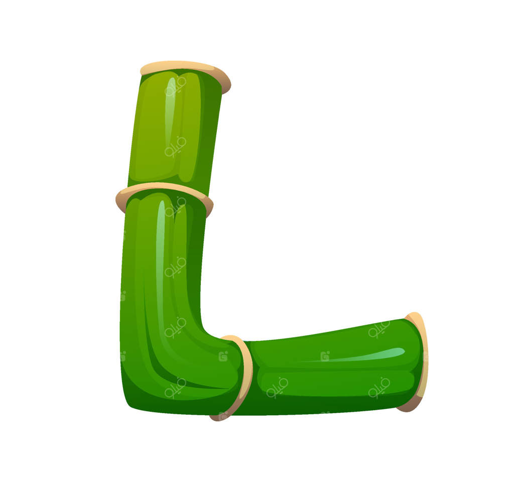 فونت شاخه بامبو باغ، حروف‌چینی حرف L