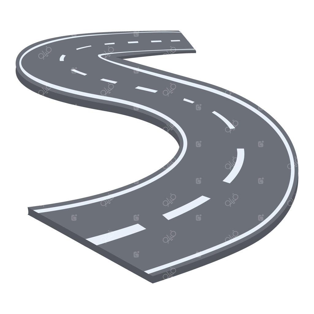 راه پیچ‌درپیچ در فضا به‌صورت ایزومتریک