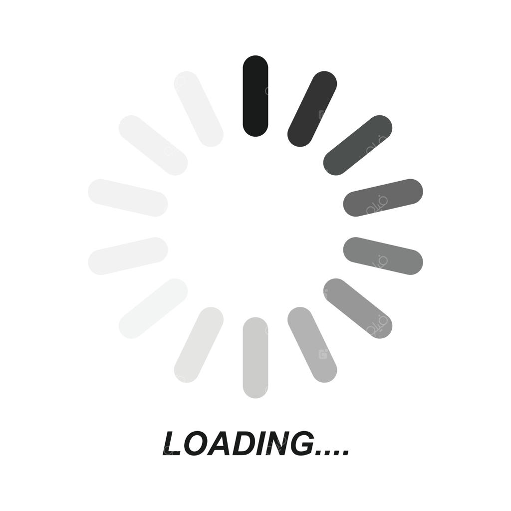 آیکون‌های نوار بارگذاری و نشانگرهای پیشرفت