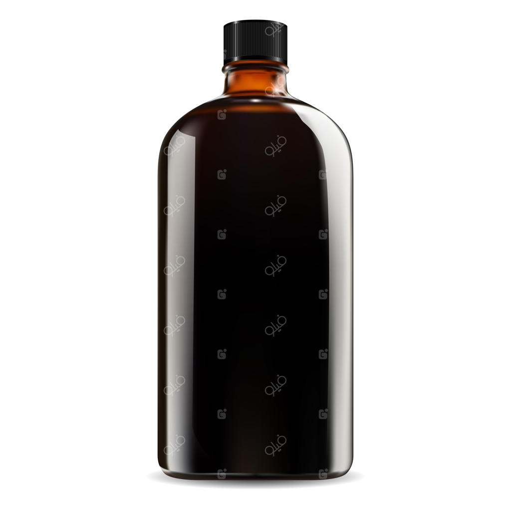 بطری شیشه‌ای قهوه‌ای: برای لوازم آرایشی و شربت‌های دارویی