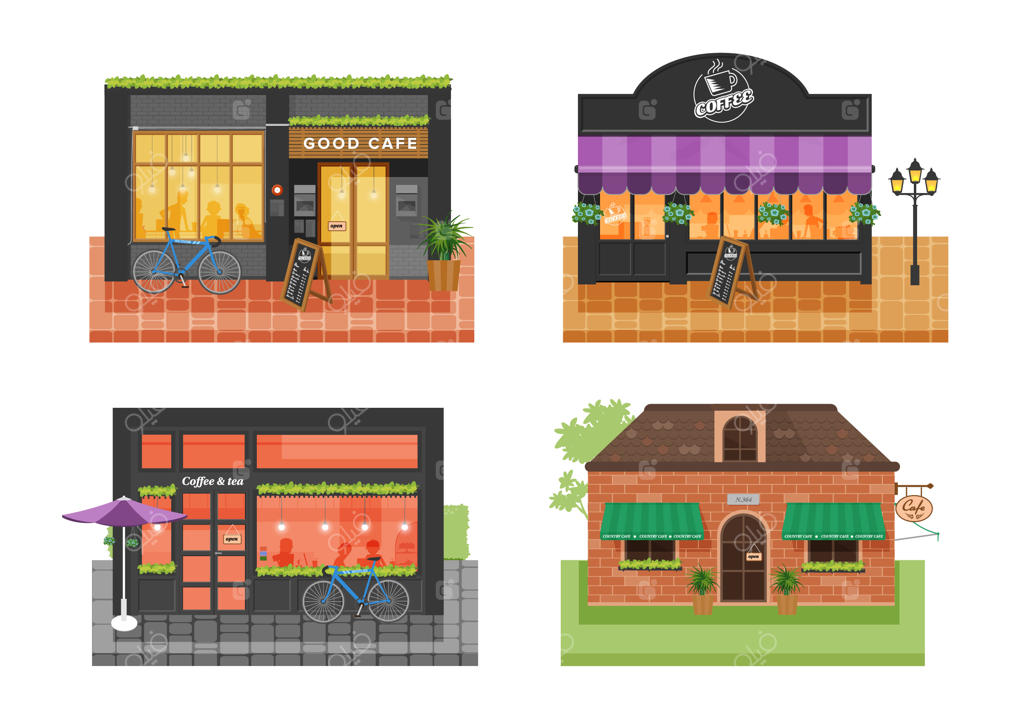 کافه شیک و دنج به سبک لافت