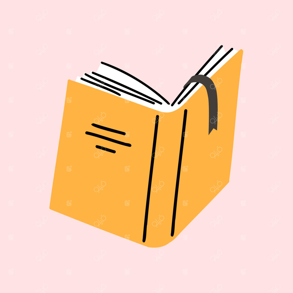 تصویرسازی کارتونی کتاب با طراحی دستی